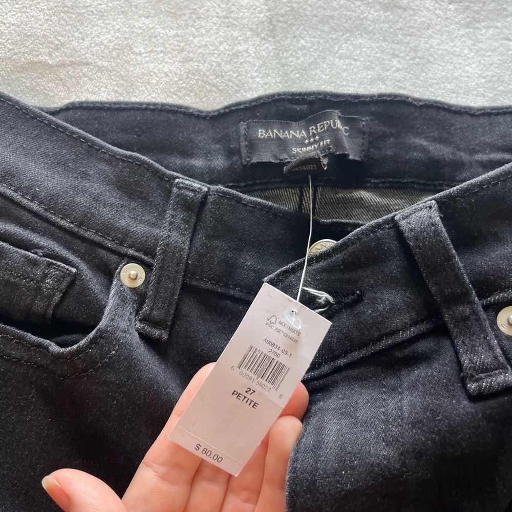 Banana Republic Black Skinny Jeans for Women - Picture 6 of 8